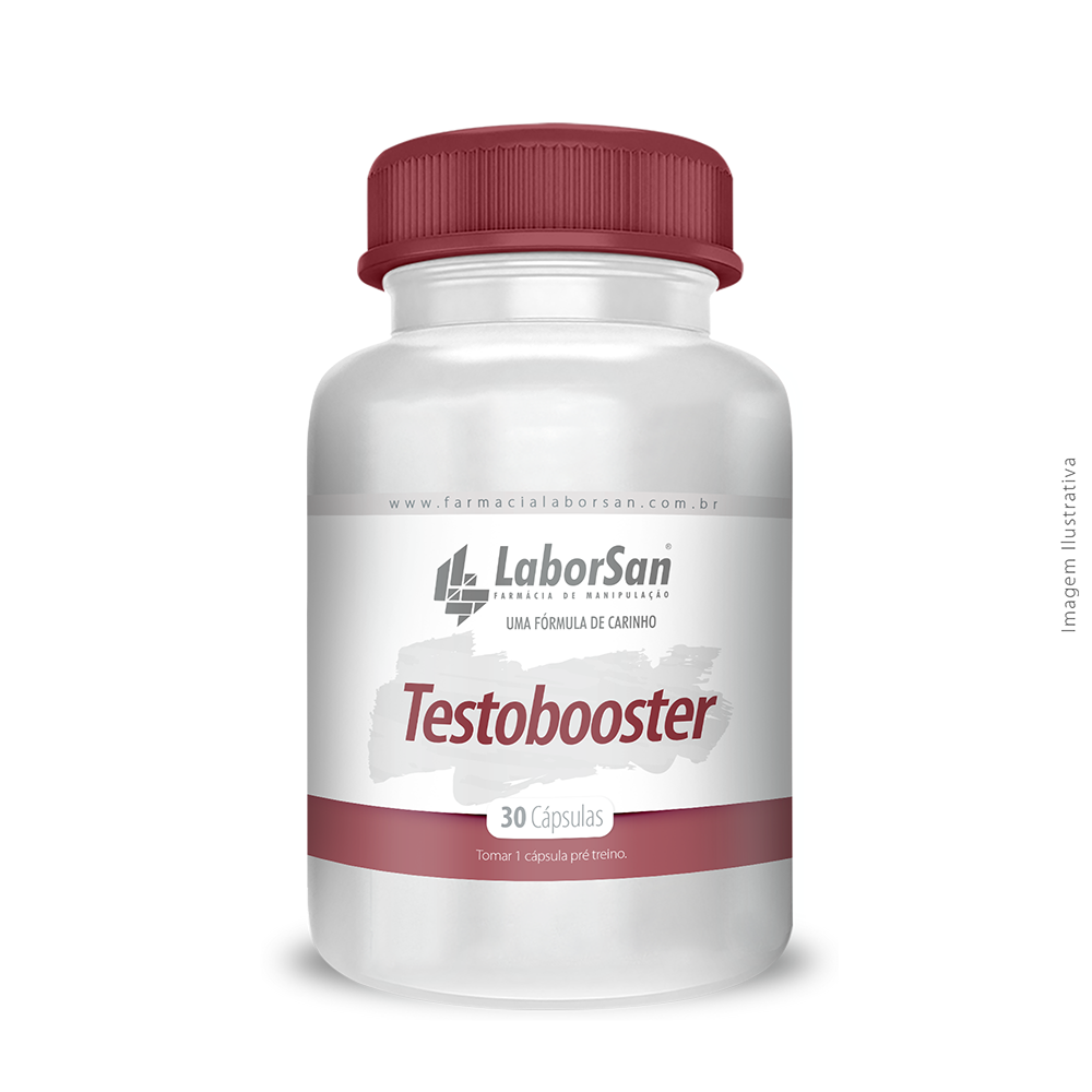 Testobooster 30 Cápsulas - Laborsan Farmácia de Manipulação