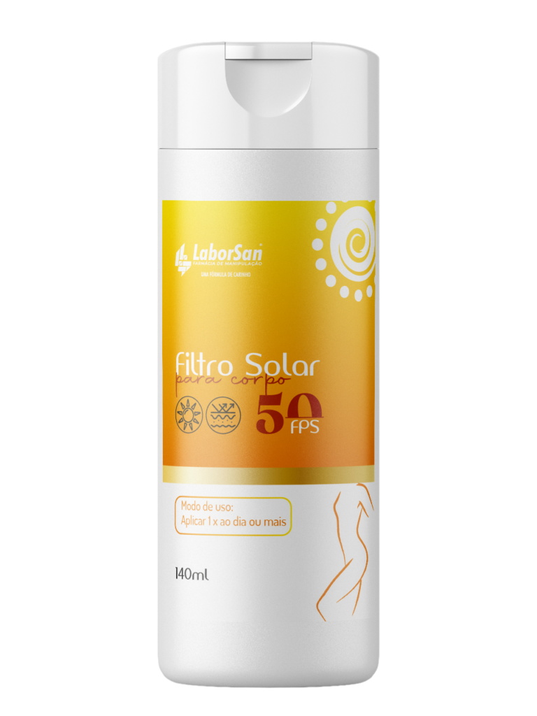 Filtro Solar Corporal 50 FPS - Laborsan Farmácia de Manipulação